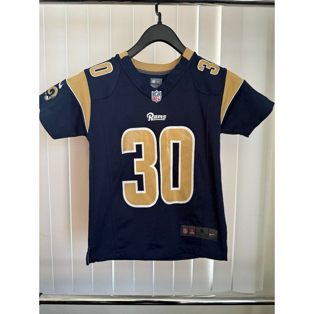Youth NFL On Field Los Angeles Rams Todd Gurley II #30 Jersey Size Small 8 years